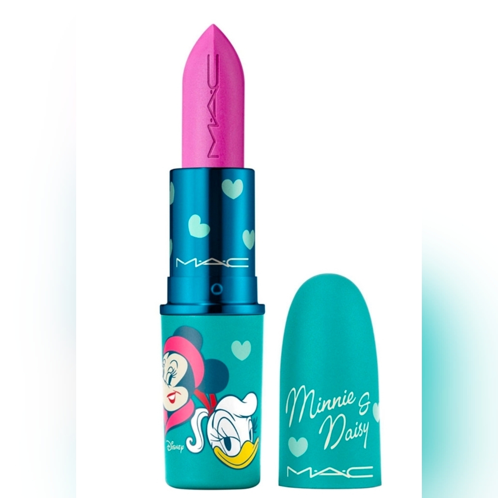 MAC LUSTREGLASS SHEER-SHINE LIPSTICK / M·A·C X DISNEY MINNIE & DAISY GAL PALS - Picture 1 of 7